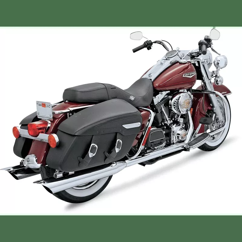 Bassani Xhaust True Dual Headers Chrome For Harley