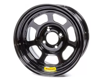 Bassett 13x7 4x100mm 4in BS Black L37SH4