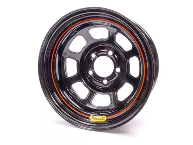 Bassett 15x7 5x4.75 Black Rolled 57RC3