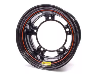 Bassett 15x8 W/5 Black Spun 58SR2