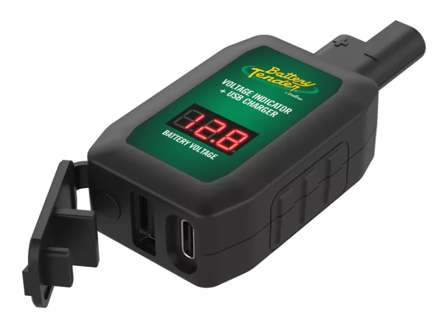 Battery Tender USB & USB-C Charging Adapter / Voltage Indicator