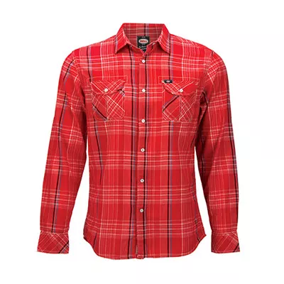 Bell Woven Long Sleeve Nelson Red Shirt [Limited Sizes]