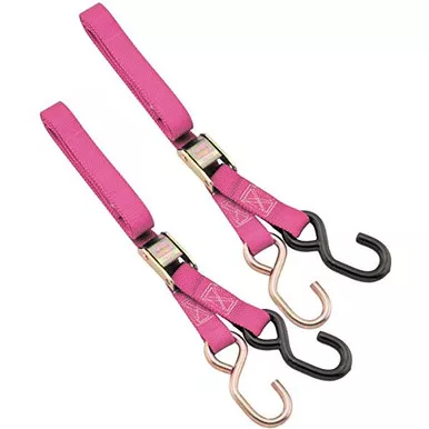 BikeMaster 100503 Tie Down 1" Pink