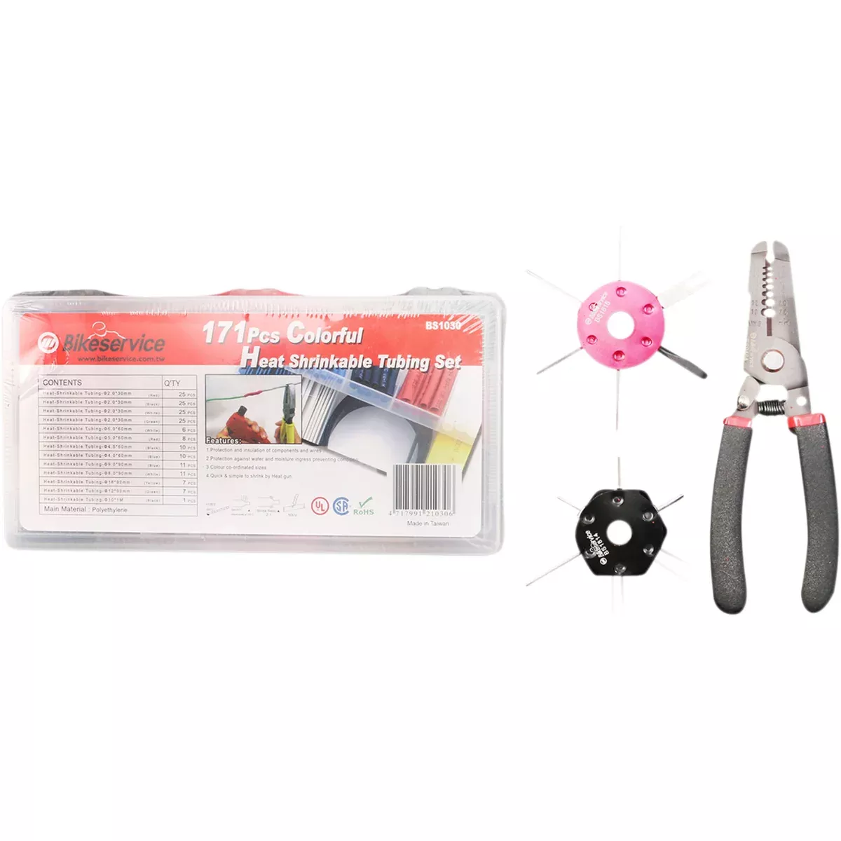BIKESERVICE 3807-0506 BS10002 Electrical Maintenance Tool Set