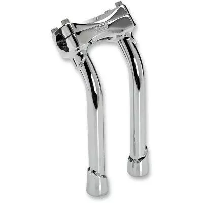 Biltwell 10" Murdock Pullback Risers - Chrome