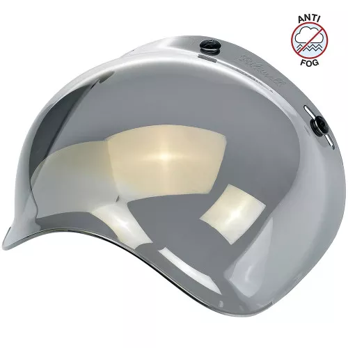 Biltwell Anti-Fog Bubble Shield - Gold Mirror
