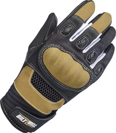Biltwell Bridgeport Gloves - Tan/Black