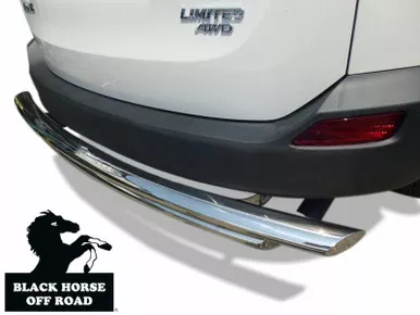 Black Horse Offroad CRDL-TOT202S REAR BUMPER GUARD S/S DOUBLE LAYER