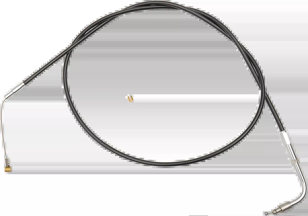 Black Vinyl Idle Cable - 48" - Black