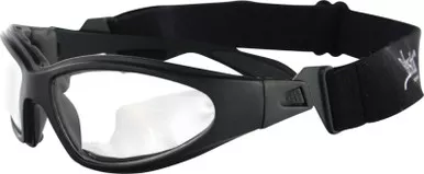 Bobster Gxr Sunglasses Black W/Clear Lens - GXR001C