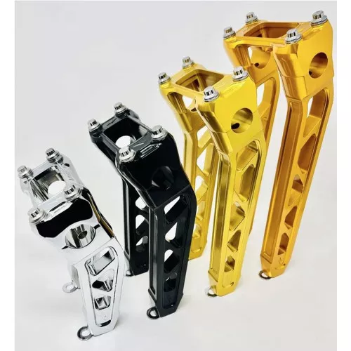 Boosted Brad DMR HUD Destroyer Pullback Risers for Harley