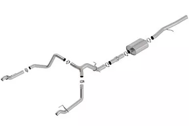 Borla-140775 Silverado/Sierra 1500 6.2L 2019 Cat Back Exhaust ATAK