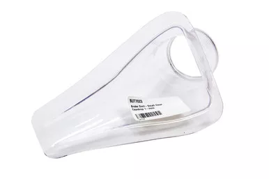 Brake Duct-Small Clear Teardrop 1-Hole BBP-7023