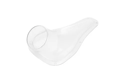 Brake Duct Teardrop Clear Single Hole ALL42143