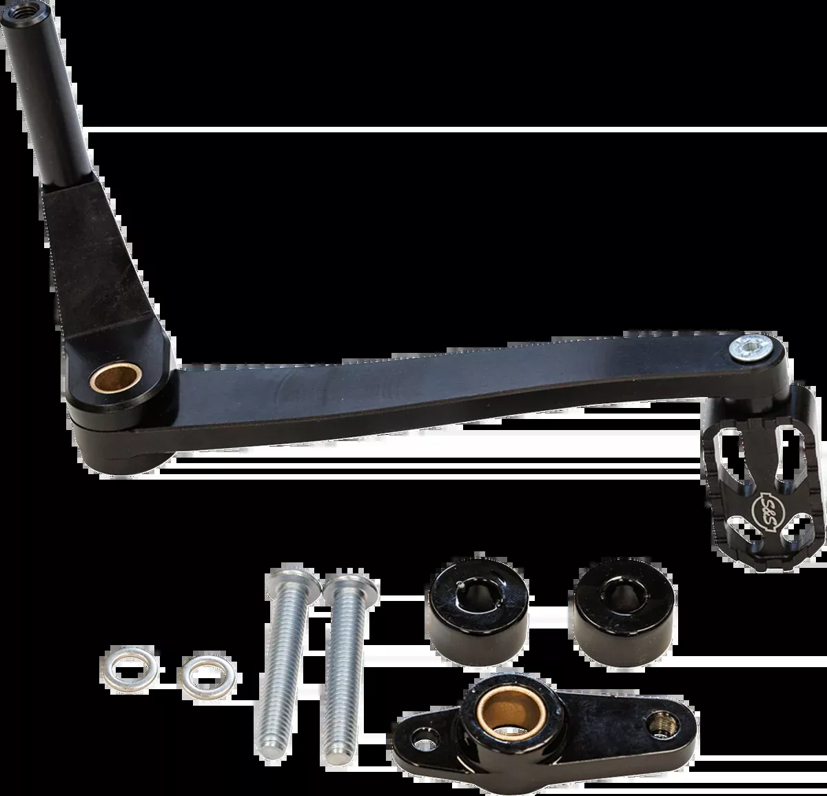 Brake Pedal - Mid-Mount - Black