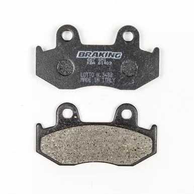 Braking High-Performance Brake Pad Semi-Metallic - 667SM1