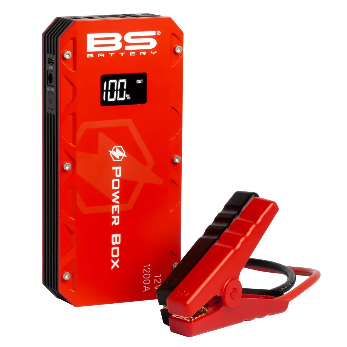 BS BATTERY 3807-0651 700556 PB-02 Booster Power Box jump starter