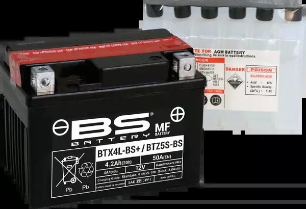 BS Battery Battery - BTZ5S-BS / BTX4L-BS (YTZ / YTX)