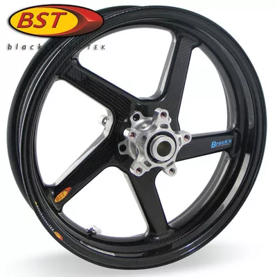 BST Carbon Fiber Front Wheel Suzuki GSXR1000 01-04 16″R+ Series