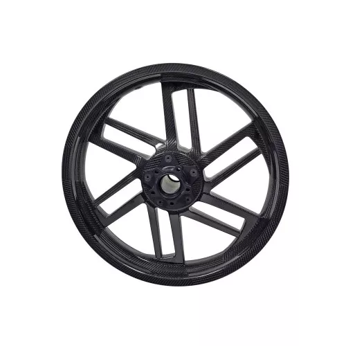 BST Reaper Tek 19" x 3.5" Carbon Fiber Front Wheel for Spoke Mounted Rotor on 2014-2023 Harley Touring