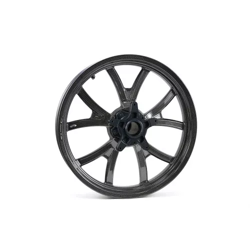 BST Torque TEK 21" x 3.5" Carbon Fiber Front Wheel Spoke Mounted Rotors on 2024-2025 Harley Touring