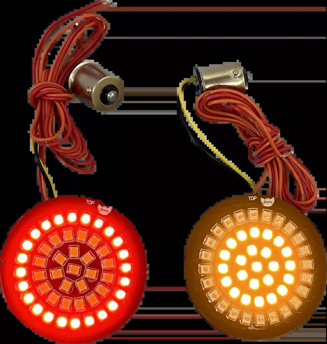Bullet Rear Turn Signal - 1156 - Amber Lens