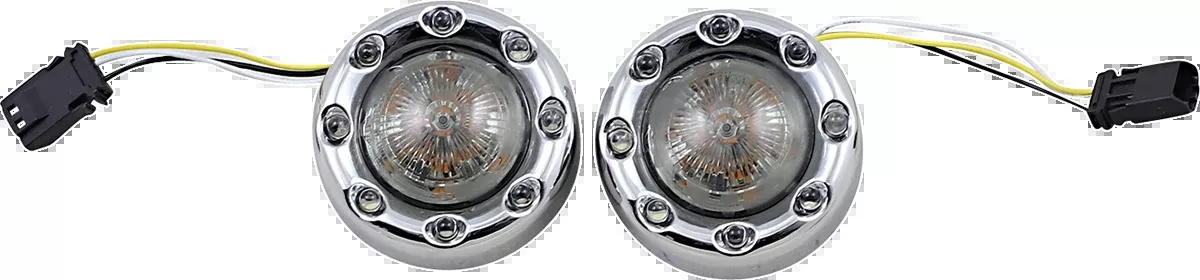 Bullet Turn Signal JAE - Chrome - Smoke Lens
