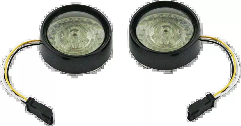 Bullet Turn Signal - JAE CVO - Gloss Black - Smoke Lens