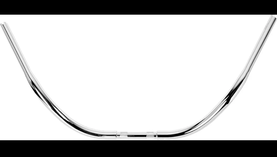 Burly Brand 1 1/4" Chrome Bikini Beach Bars for Harley 2 5/8" rise