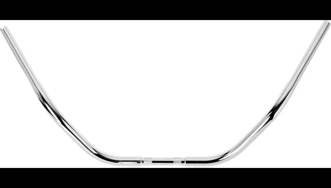Burly Brand 1 1/4" Chrome Burly Beach Handlebars 24 3/4" Rise for Harley TBW