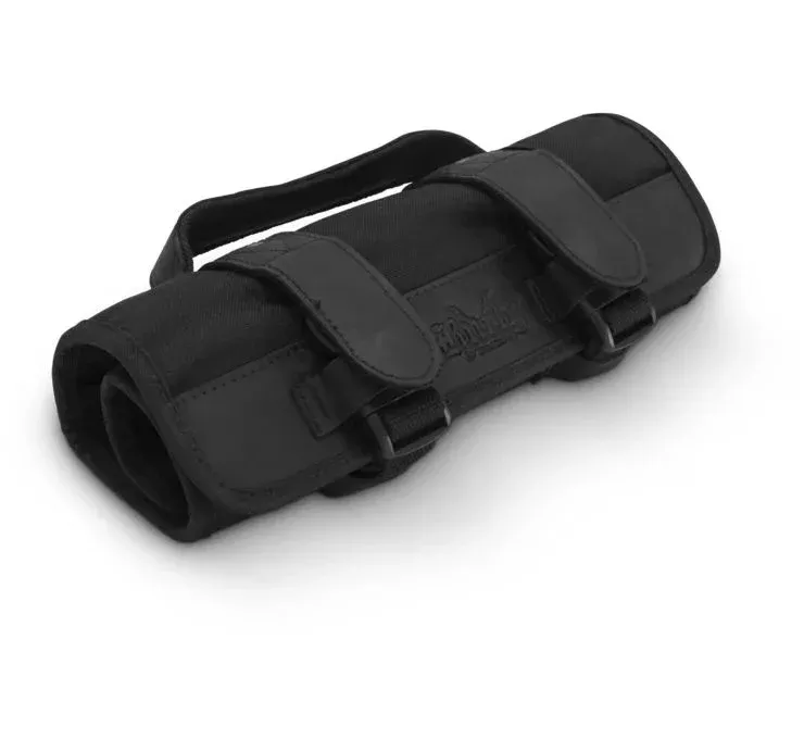 Burly Brand B15-1030B Black Voyager Tool Roll for Harley & Metric Motorcycle