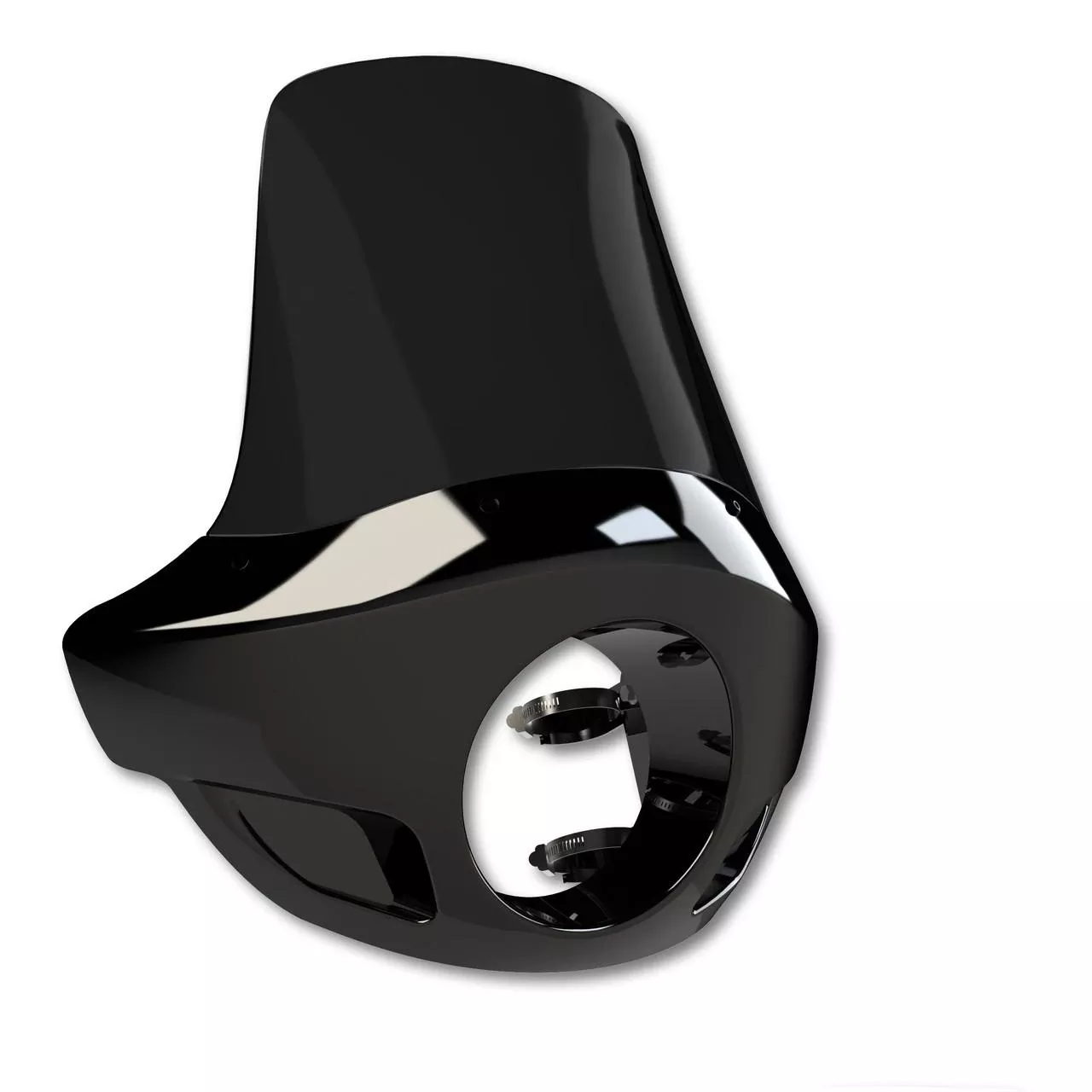 Burly Brand Touring Tall Sport Fairing for Harley Davidson Models with 5-3/4" Headlight - 35 mm to 49 mm Forks
