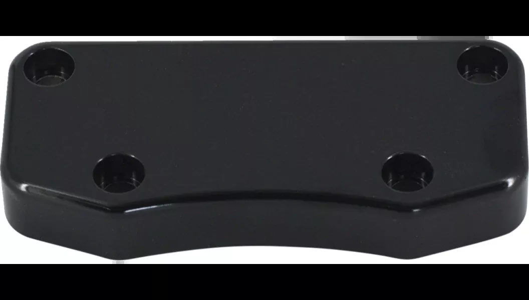 Chubbys Billet Risers Aluminum One-Piece Top Handlebar Clamp for Harley