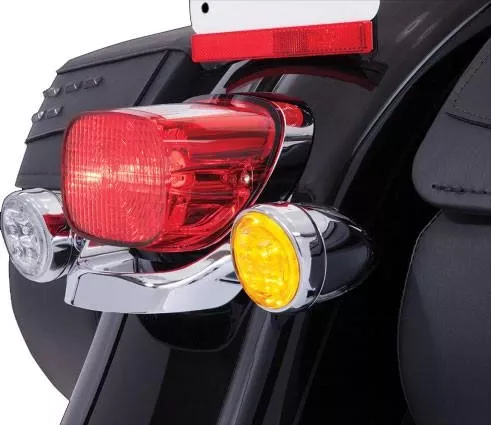 Ciro Fang LED Signal Light Inserts for '00-Up Harley Davidson Models with Bullet Turn Signals (1156 Style Only) Sold in Pairs