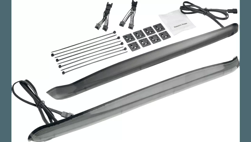 Ciro Machete LED Bag Lights for '19-24 Indian Models - Smoke Lens/Red Turn Signal