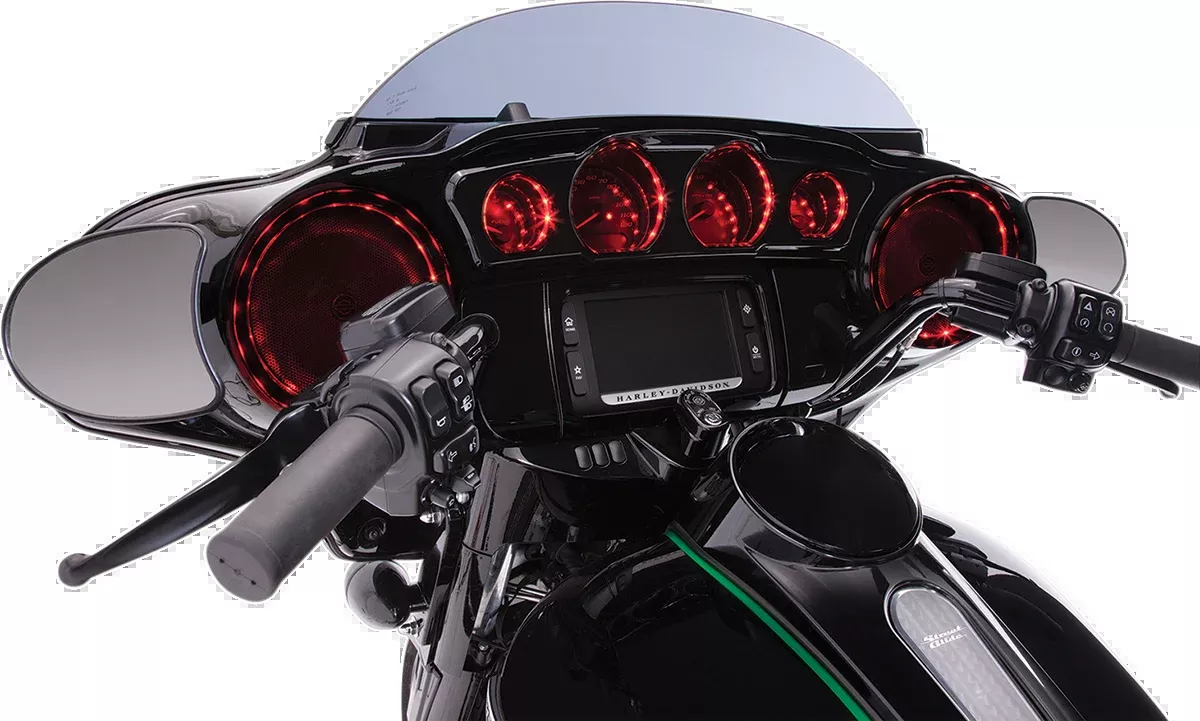 Ciro Shock & Awe LED Speaker Accent Kit fits 2014-2024 Harley Touring Models