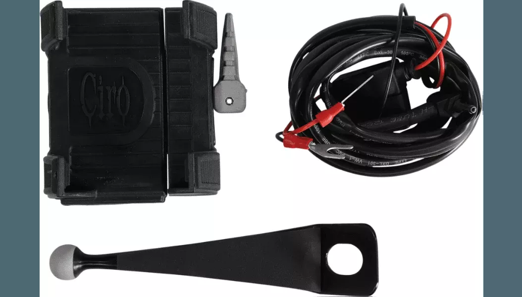 Ciro Smartphone/GPS Holder with Charger for '14-24 FLHT Models