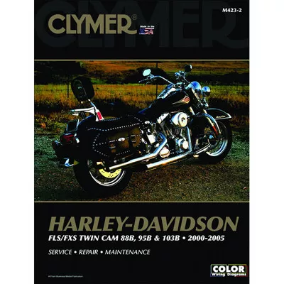 Clymer Harley-Davidson FLS/FXS Twin Cam 88B, 95B, 103B 00-05 Service Manual