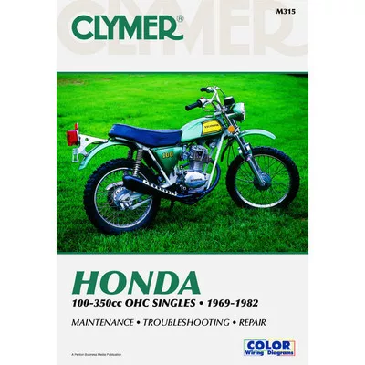 Clymer Honda 100-350cc OHC Singles 69-82 Service Manual