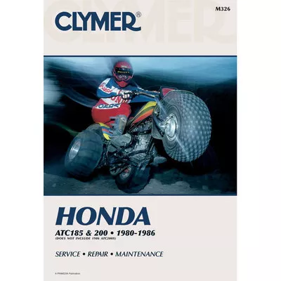 Clymer Honda ATC185 & 200 80-86 Service Manual