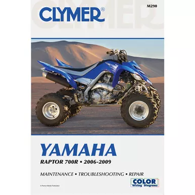 Clymer M290 Service Shop Repair Manual Raptor 700R 2006-2009