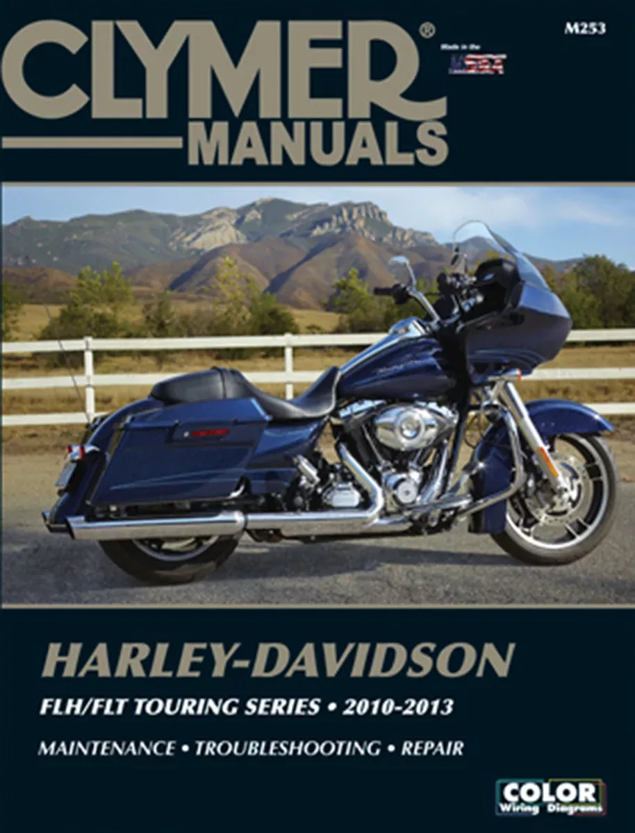 Clymer Motorcycle Service Manual 2010-2013 Harley Davidson Touring FLHR FLHX