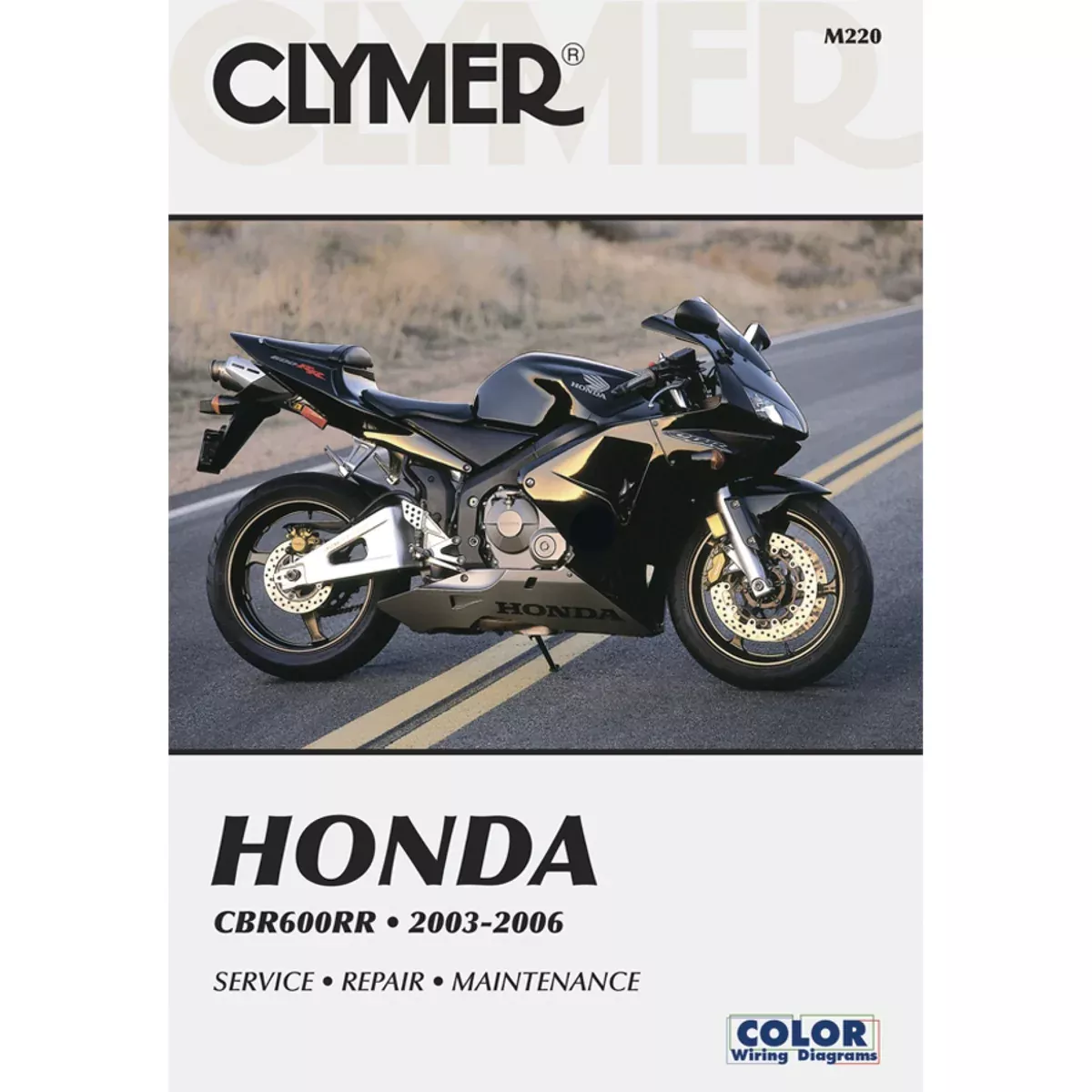 Clymer Service Manual – CM220 Honda CBR600RR 2003-2006