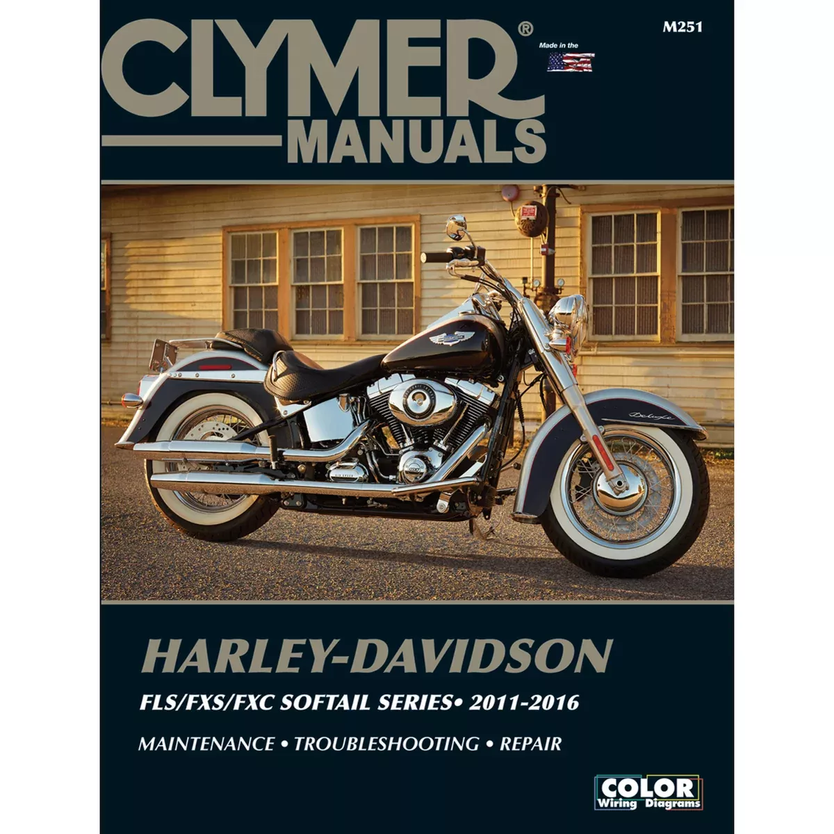 Clymer Service Manual - CM251 For Harley Softail 2011-2016