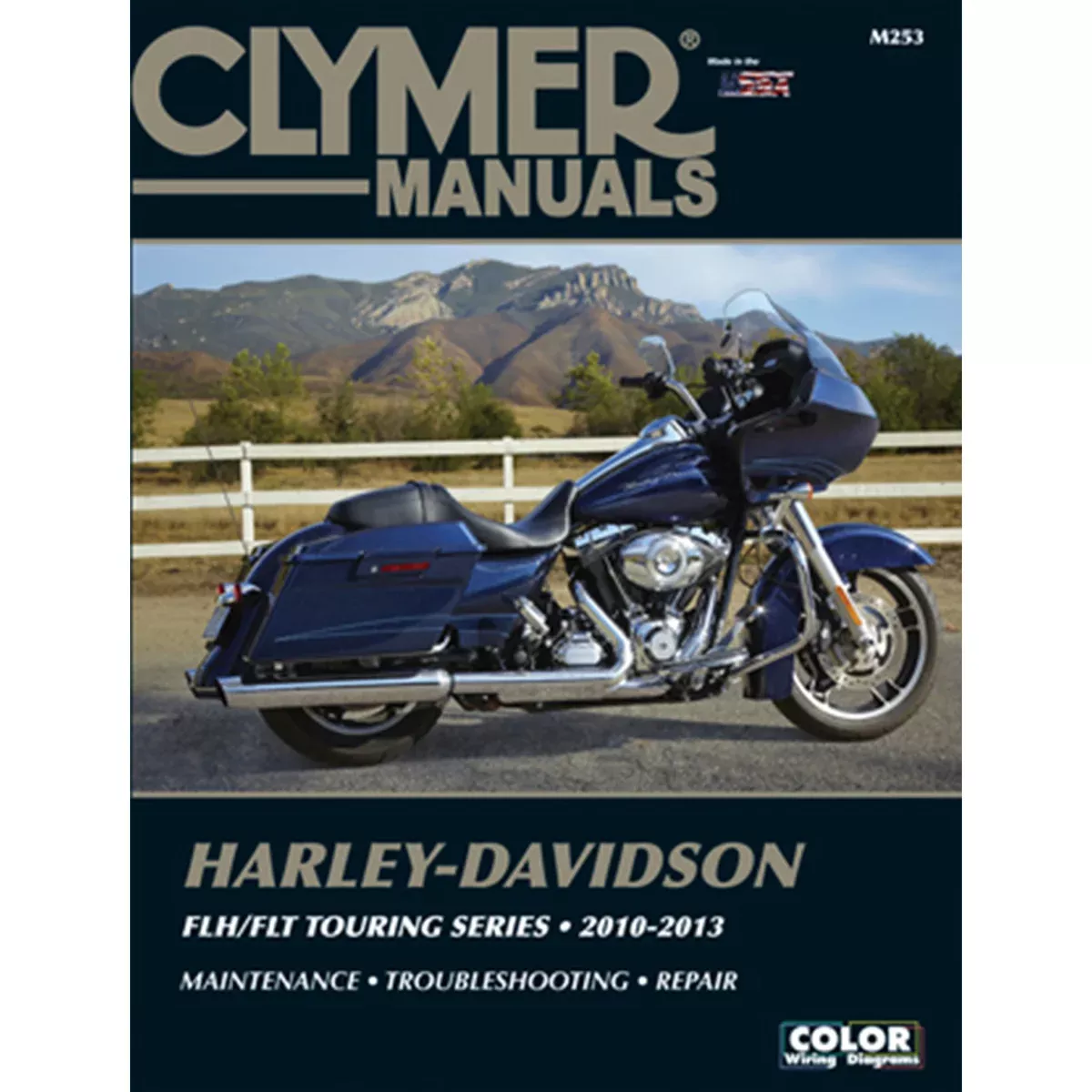 Clymer Service Manual – CM253 For Harley Touring 2010-2013
