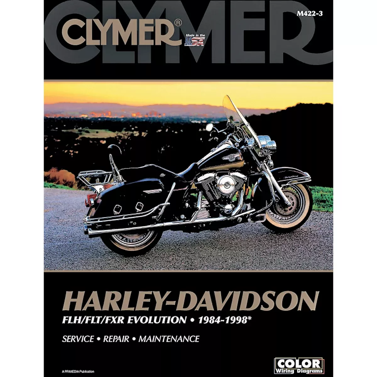 Clymer Service Manual – CM4223 For Harley Motorcycles 1984-1998