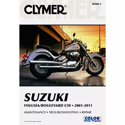 Clymer Suzuki Volusia/Boulevard C50 01-11 Service Manual