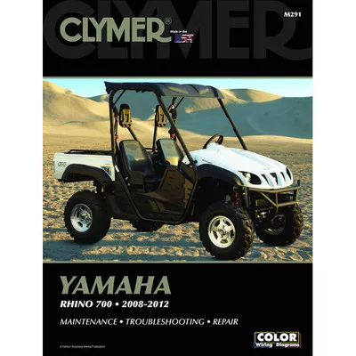 Clymer Yamaha Rhino 700 08-12 Service Manual