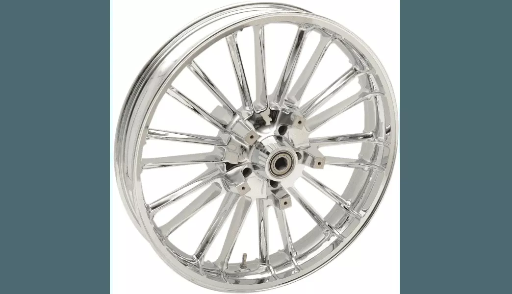 Coastal Moto Precision Cast 3D Atlantic Front and Rear Wheel Kit for '09-Up Harley Davidson Touring w/ABS - Black