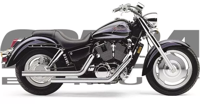 Cobra 1623T Chrome Dragsters Exhaust 2-2 Pipes 00-07 Honda Shadow Sabre 1100